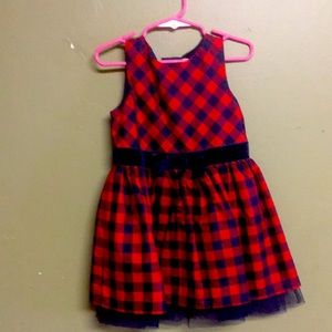 Cat and jack red blue Dress